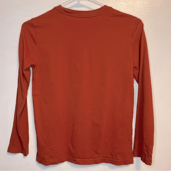 Roots Orange Long Sleeve Cooper Organic Cotton Shirt - Picture 2 of 7
